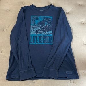 Life is Good Long Sleeve Tee